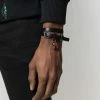 Alexander McQueen skull logo wraparound bracelet