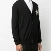 Alexander McQueen brooch-detail wool cardigan