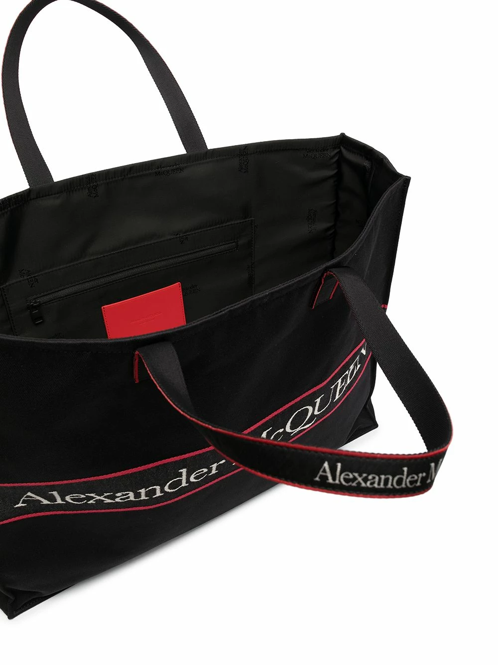 Alexander McQueen East West logo tote bag 5 Alexander McQueen East West logo tote bag