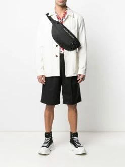 Alexander McQueen logo belt bag