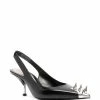 Alexander McQueen Punk Stud slingback pumps