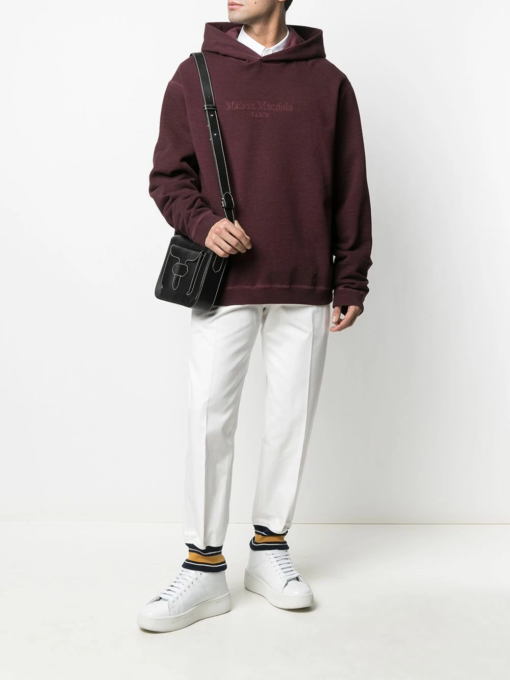 Alexander McQueen Knit striped cuff trackpants 2 Alexander McQueen knit striped cuff trackpants