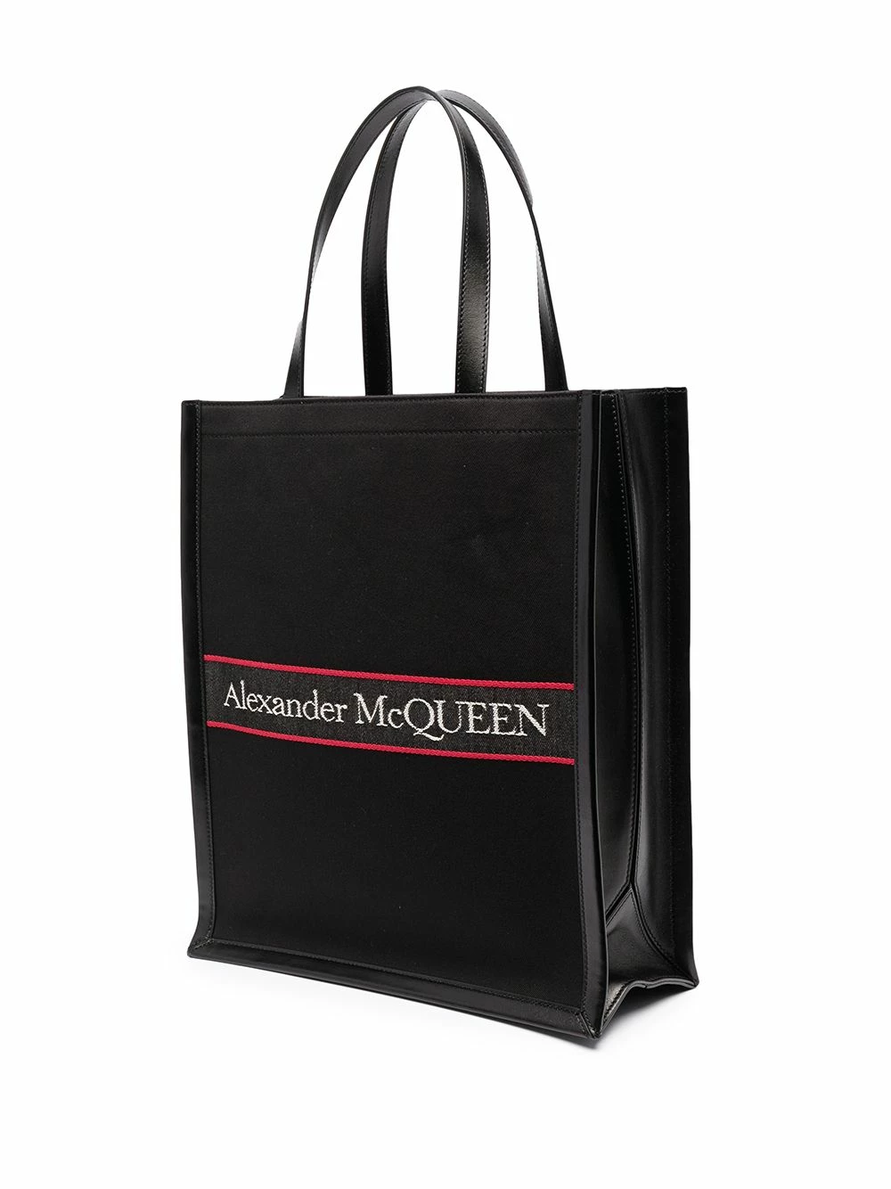 Alexander McQueen Embroidered logo tote bag 3 Alexander McQueen embroidered-logo tote bag
