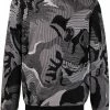 Alexander McQueen Skull camouflage jacquard sweatshirt