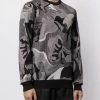 Alexander McQueen Skull camouflage jacquard sweatshirt
