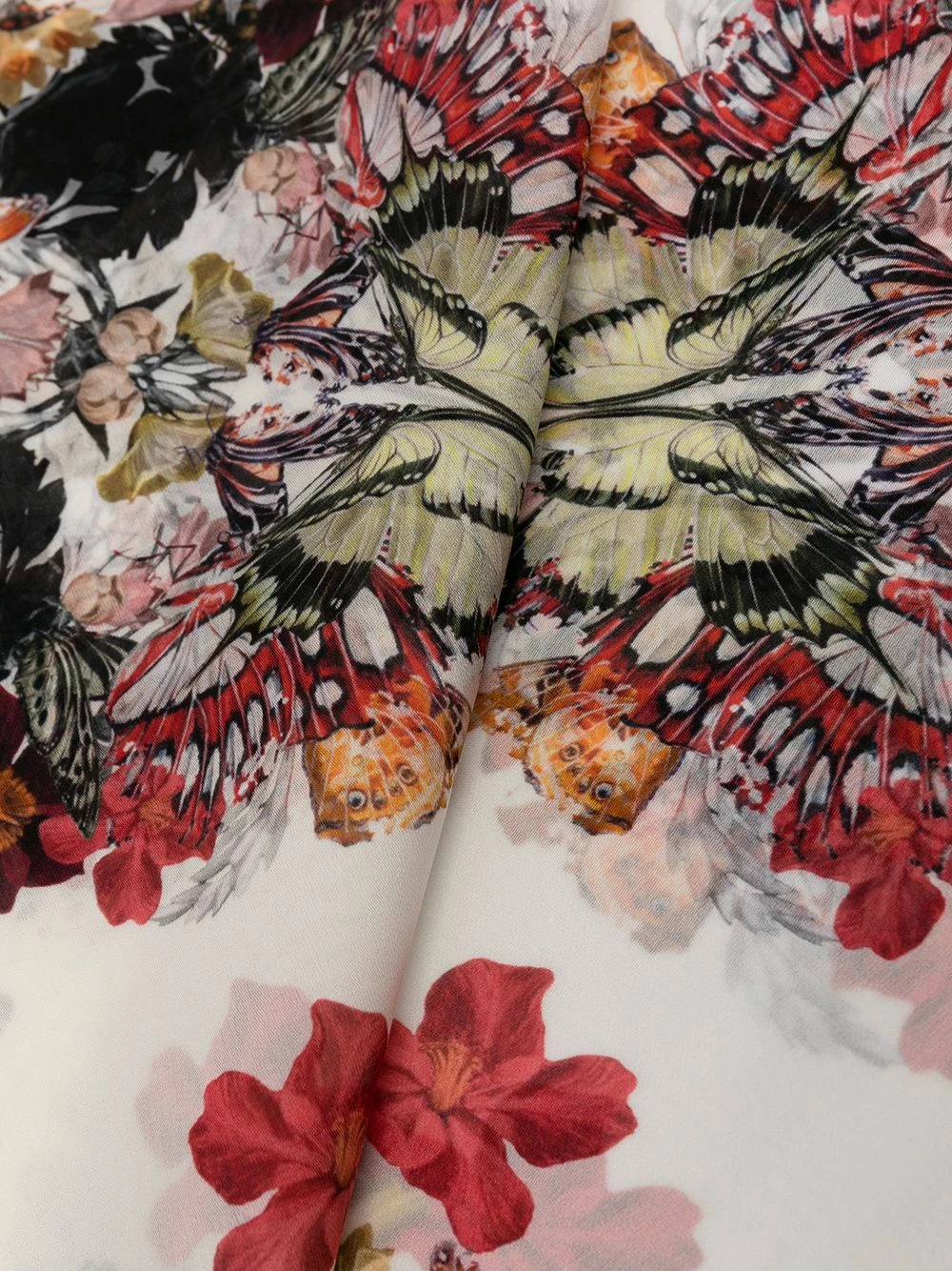 Alexander McQueen Botanical Paisley scarf 3 Alexander McQueen Botanical Paisley scarf