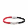 Alexander McQueen logo plaque bracelet