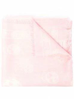 Alexander McQueen skull-print modal-silk blend scarf