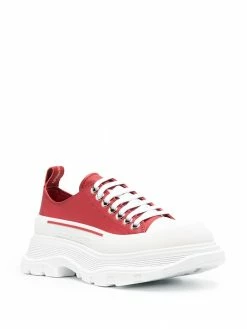 Alexander McQueen flatform lace-up sneakers