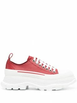 Alexander McQueen flatform lace-up sneakers