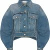 Alexander McQueen cocoon sleeve denim jacket