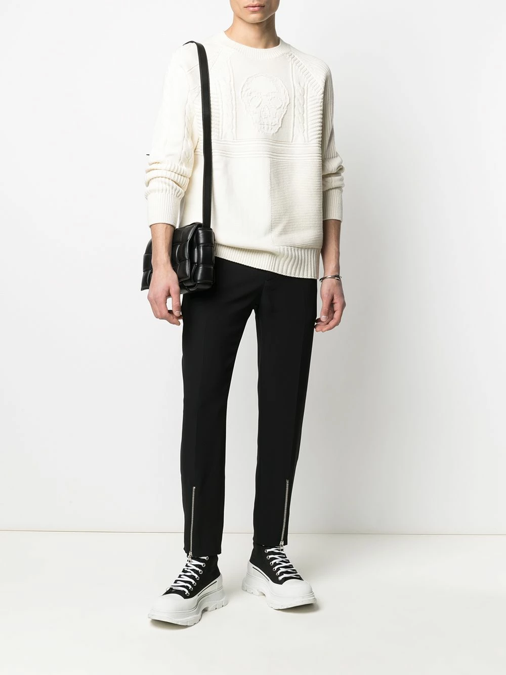 Alexander McQueen Zip cuff track trousers 2 Alexander McQueen zip-cuff track trousers