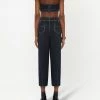 Alexander McQueen Contrast stitching cropped trousers 8 Alexander McQueen contrast-stitching cropped trousers