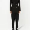 Alexander McQueen turn-up hem tailored trousers