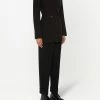 Alexander McQueen turn-up hem tailored trousers
