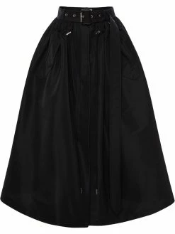 Alexander McQueen voluminous belted skirt