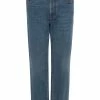 Alexander McQueen high-waisted straight-leg jeans