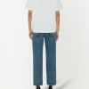 Alexander McQueen high-waisted straight-leg jeans
