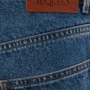 Alexander McQueen high-waisted straight-leg jeans