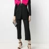 Alexander McQueen bow-embellished blazer