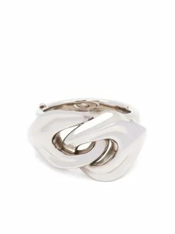 Alexander McQueen sculpted link cuff