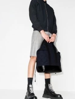 Alexander McQueen De Manta skull-pattern backpack