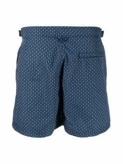 Alexander McQueen micro Skull print swim shorts