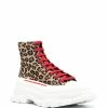 Alexander McQueen Tread Slick leopard print sneakers