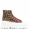 Alexander McQueen Tread Slick leopard print sneakers