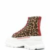 Alexander McQueen Tread Slick leopard print sneakers