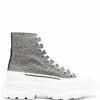Alexander McQueen Tread Slick check print sneakers