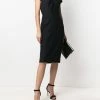 Alexander McQueen twist-detail midi dress