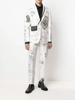 Alexander McQueen Sketchbook tailored trousers