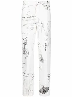 Alexander McQueen Sketchbook tailored trousers