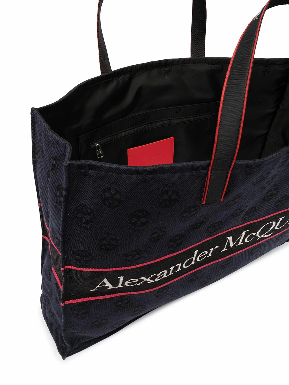 Alexander McQueen East West Selvedge logo tote bag 5 Alexander McQueen East West Selvedge logo tote bag