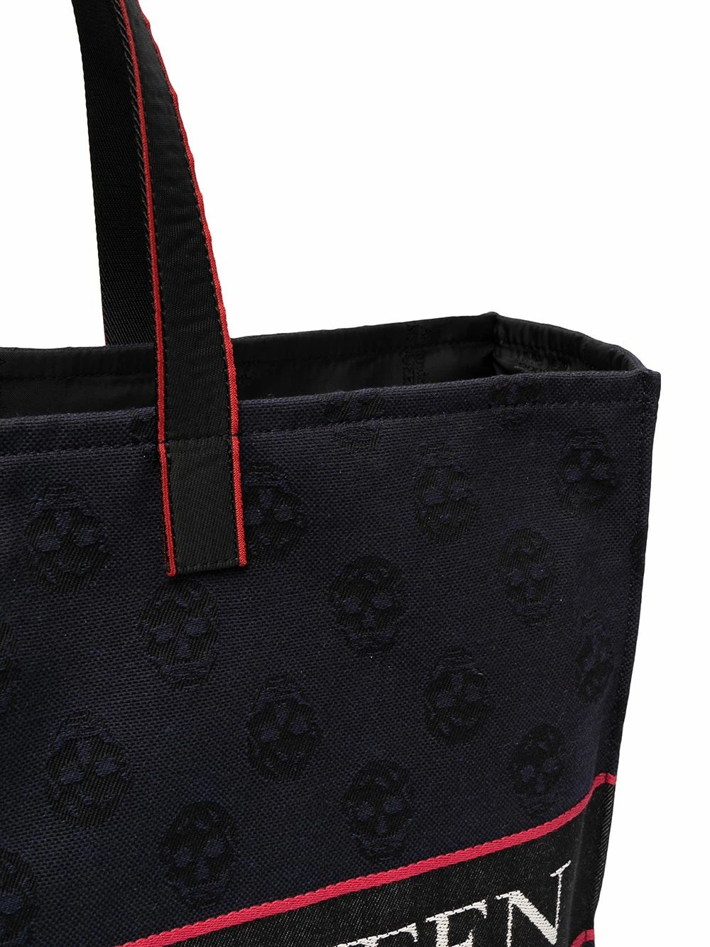 Alexander McQueen East West Selvedge logo tote bag 4 Alexander McQueen East West Selvedge logo tote bag