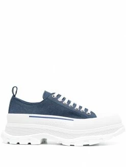 Alexander McQueen Tread Slick denim sneakers