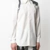 Alexander McQueen Abstract print harness detail shirt 7 Alexander McQueen abstract print harness detail shirt