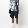 Alexander McQueen abstract-print button-up shirt