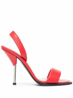 Alexander McQueen 100mm square-toe sandals