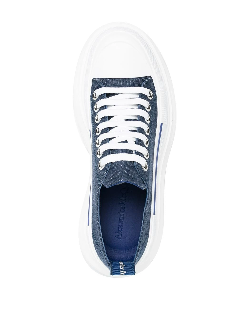 Alexander McQueen Lace up platform sneakers 4 Alexander McQueen lace-up platform sneakers