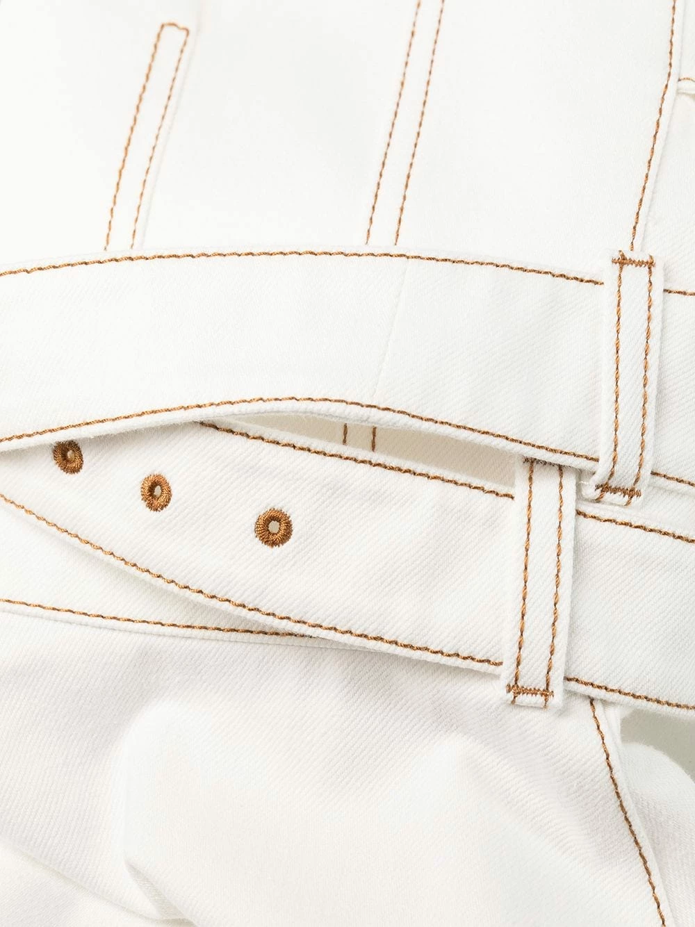 Alexander McQueen Exposed stitch flared dress 8 Alexander McQueen exposed-stitch flared dress