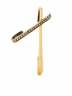 Alexander McQueen crystal-embellished ear cuff earring