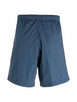 Alexander McQueen skull pattern swim shorts