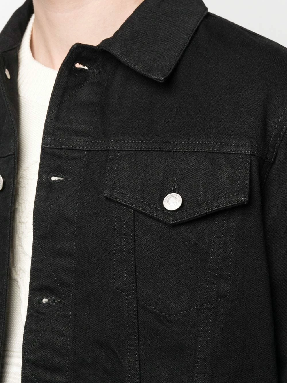 Alexander McQueen Buttoned denim jacket 5 Alexander McQueen buttoned denim jacket