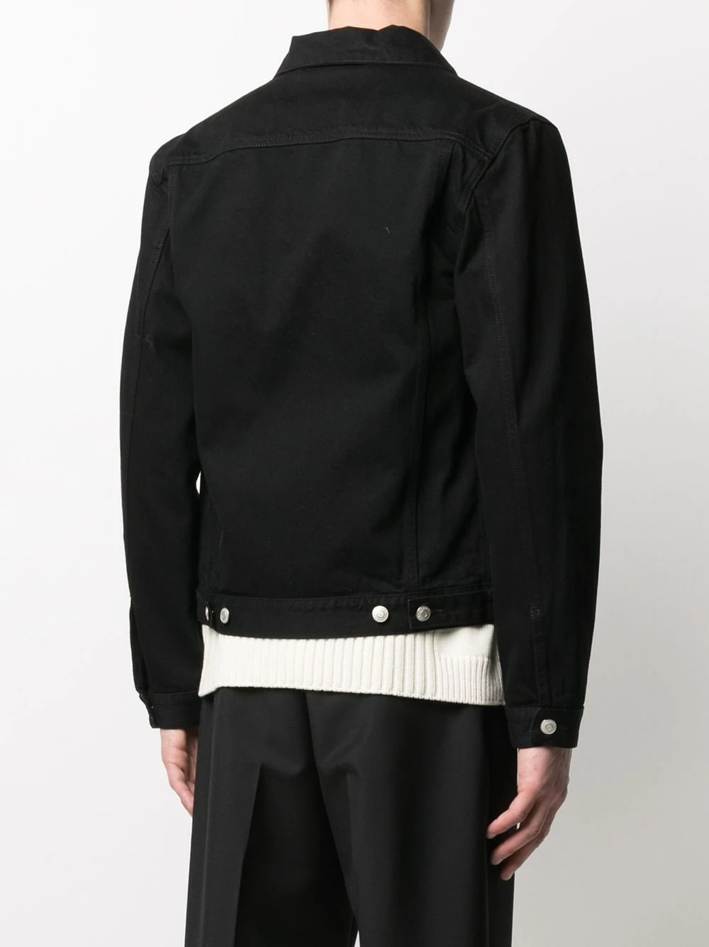 Alexander McQueen Buttoned denim jacket 4 Alexander McQueen buttoned denim jacket