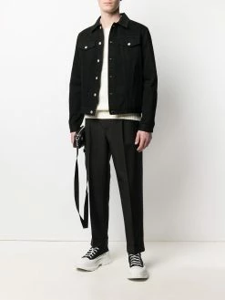 Alexander McQueen buttoned denim jacket