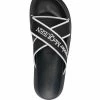 Alexander McQueen logo slip-on sandals