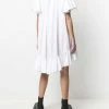 Alexander McQueen short-sleeve asymmetric shirtdress