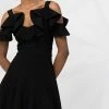 Alexander McQueen ruffle-sleeve skater dress